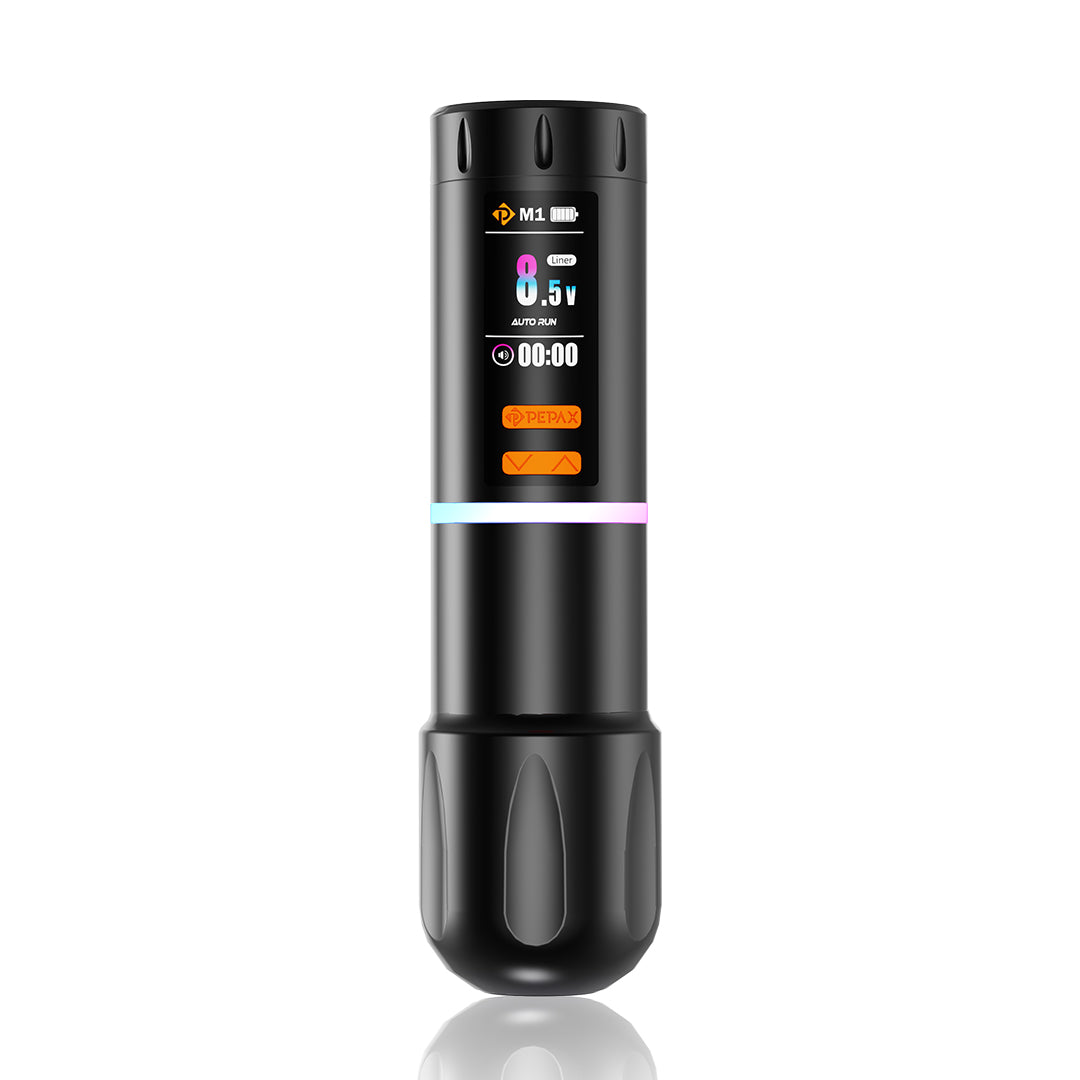 PEPAX Leve H3 Wireless Tattoo Pen Machine Professional Bundle (4.2 Orange)