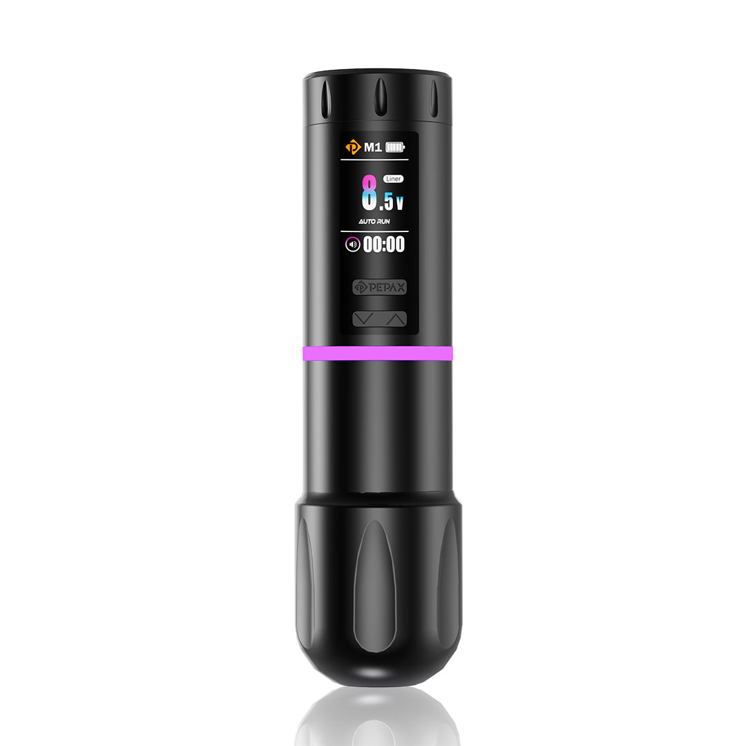 PEPAX Leve H3 Wireless Tattoo Pen Machine Professional Bundle (3.5 Black)