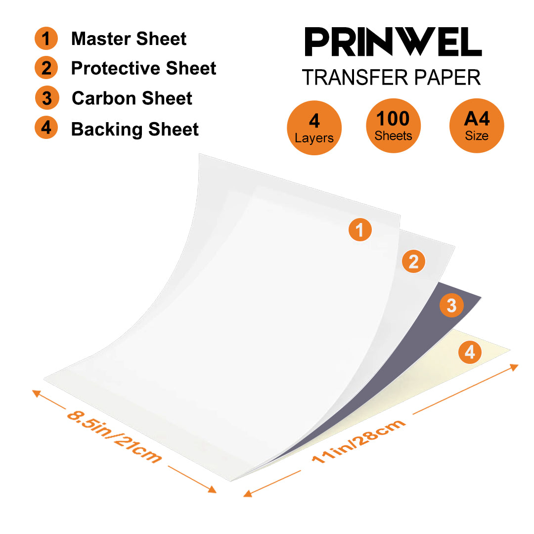 PEPAX PRINWEL Transfer Paper(100pcs)