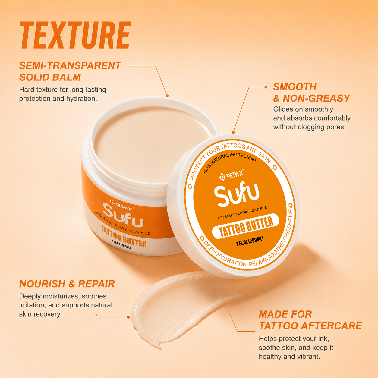 PEPAX SUFU Tattoo Butter (200ml)