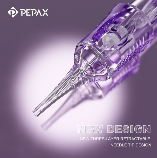 PEPAX Lance S PMU Cartridge Needles Round Liner (20pcs per box)