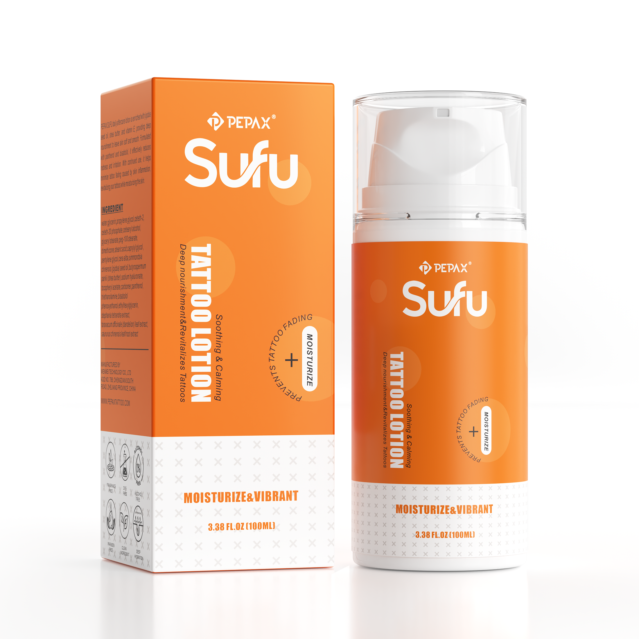 PEPAX SUFU Tattoo Lotion (100ml)