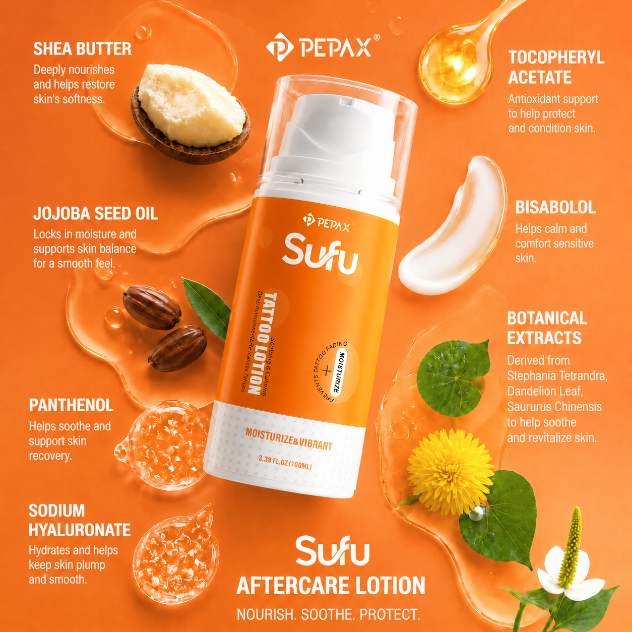 PEPAX SUFU Tattoo Lotion (100ml)