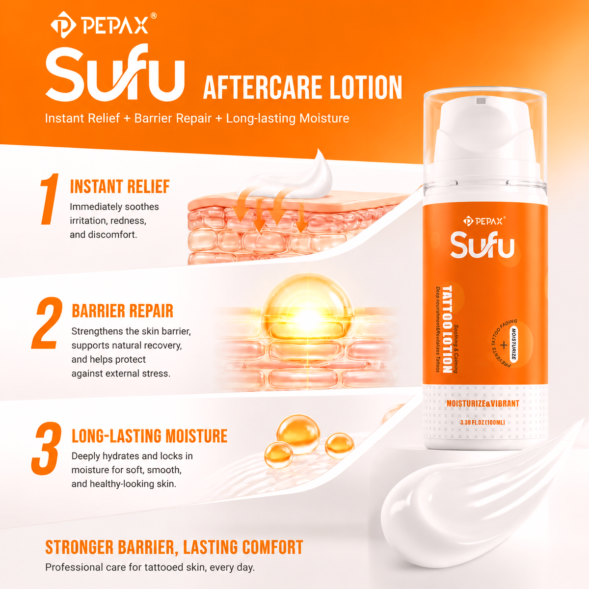 PEPAX SUFU Tattoo Lotion (100ml)